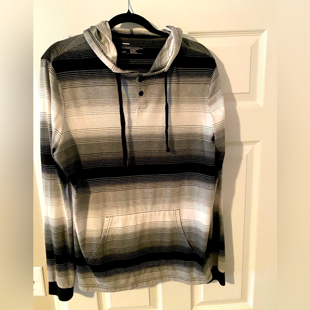 Public Opinion Large Lightweight Hoodie